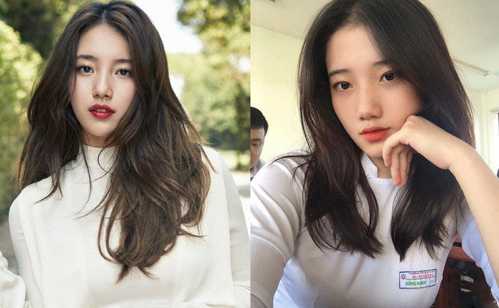 Nàng mẫu 2k2 khiến dân tình rần rần vì có vẻ ngoài giống Suzy