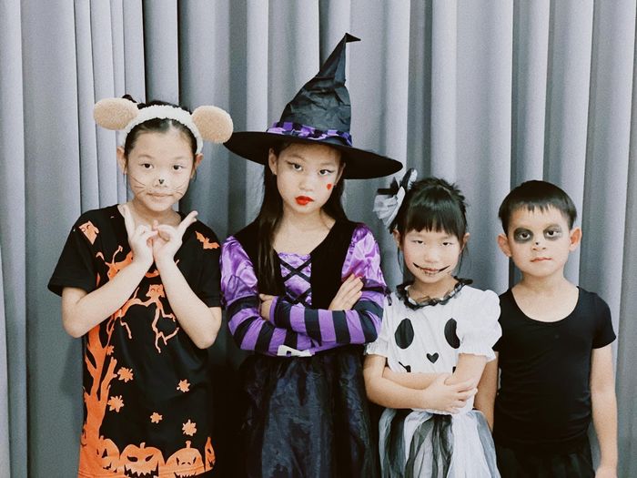 Nhóc tỳ Vbiz chơi Halloween 2021 hoành tráng: Bo Thúi đốn tim