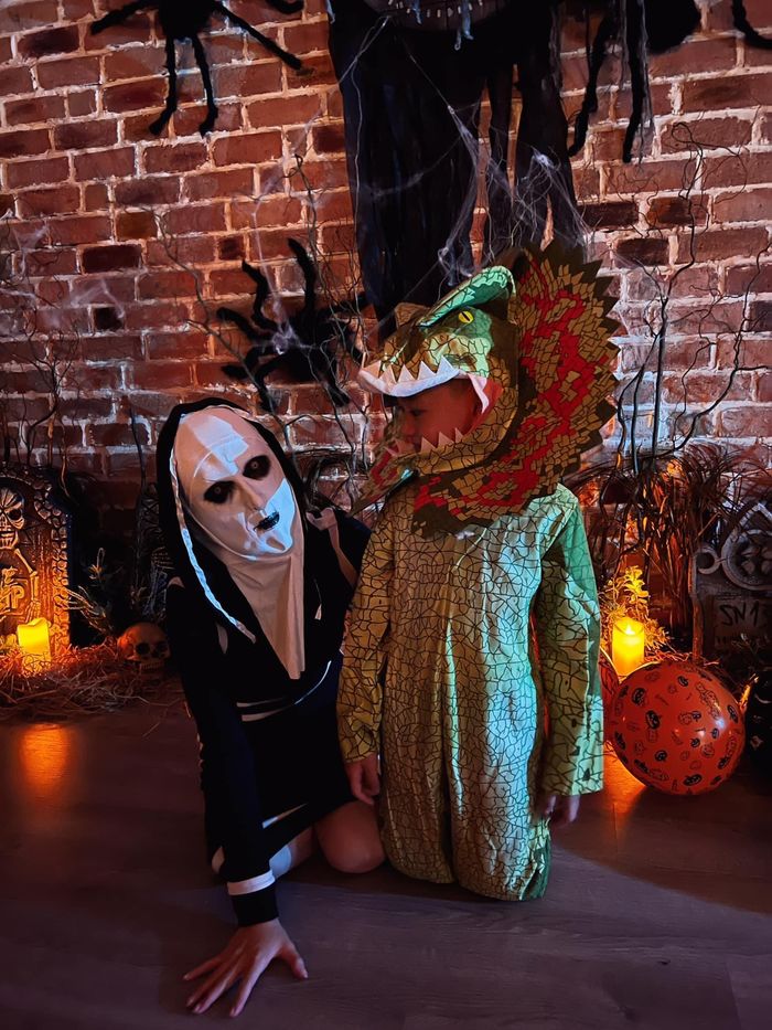 Nhóc tỳ Vbiz chơi Halloween 2021 hoành tráng: Bo Thúi đốn tim