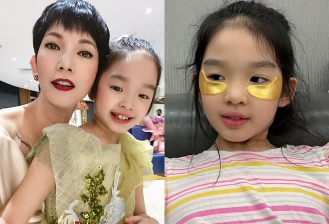 Những nhóc tì Vbiz được chăm sóc nhan sắc kĩ từ bé