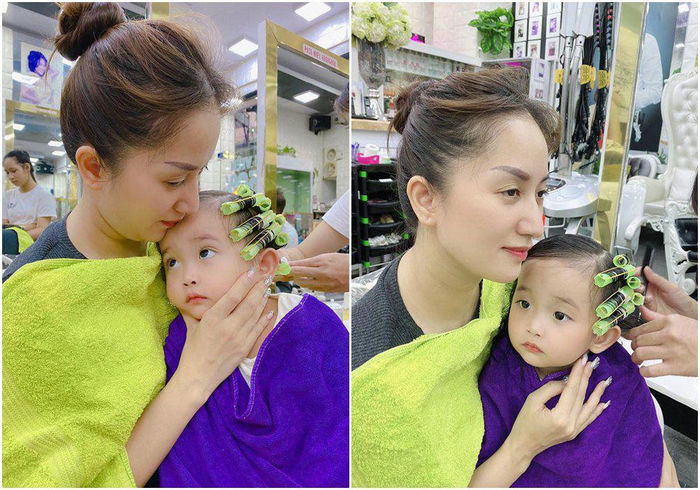 Những nhóc tì Vbiz được chăm sóc nhan sắc kĩ từ bé