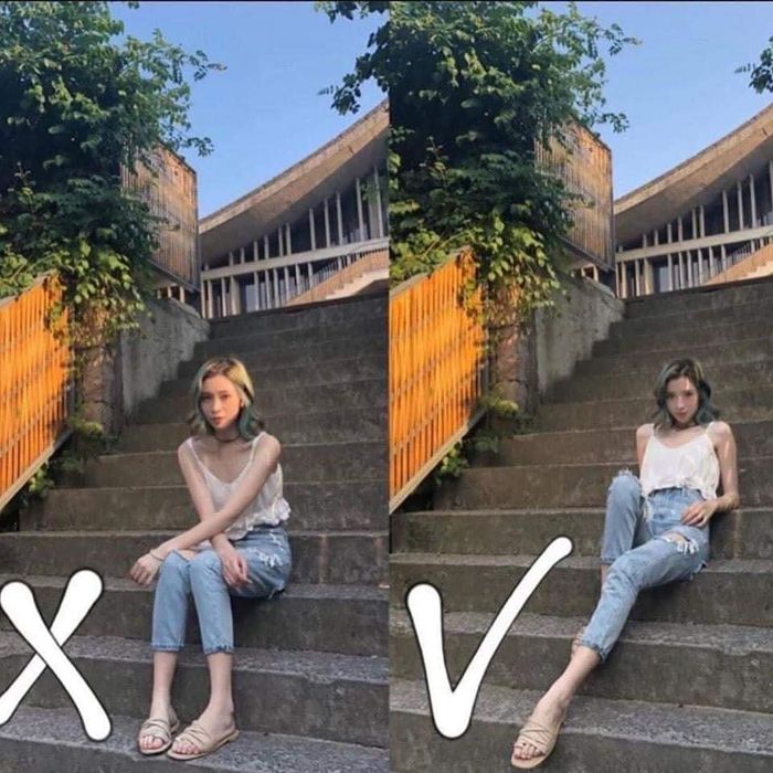 Cách pose dáng xịn sò cho chị em sống ảo: thay đổi tí là thành mẫu ảnh