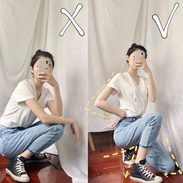 Cách pose dáng xịn sò cho chị em sống ảo: thay đổi tí là thành mẫu ảnh