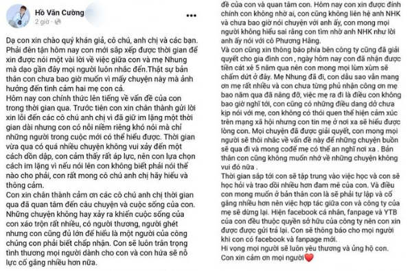 Những sự chia tay của sao Việt với công ty quản lý