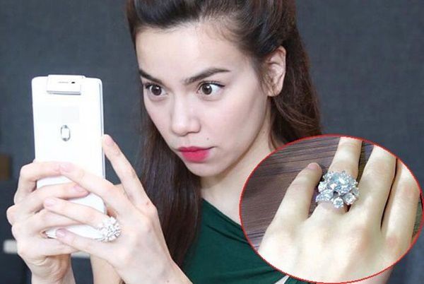 Những viên kim cương to chà bá của mỹ nhân Việt: Lý Nhã Kỳ 100 tỷ