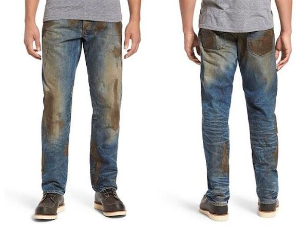 Quần jean phong cách tè dầm gần 2 triệu đồng 1 cái: bắt trend thôi