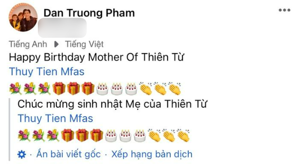 Sao nam Việt hết tình còn nghĩa: vẫn chúc mừng sinh nhật vợ cũ 