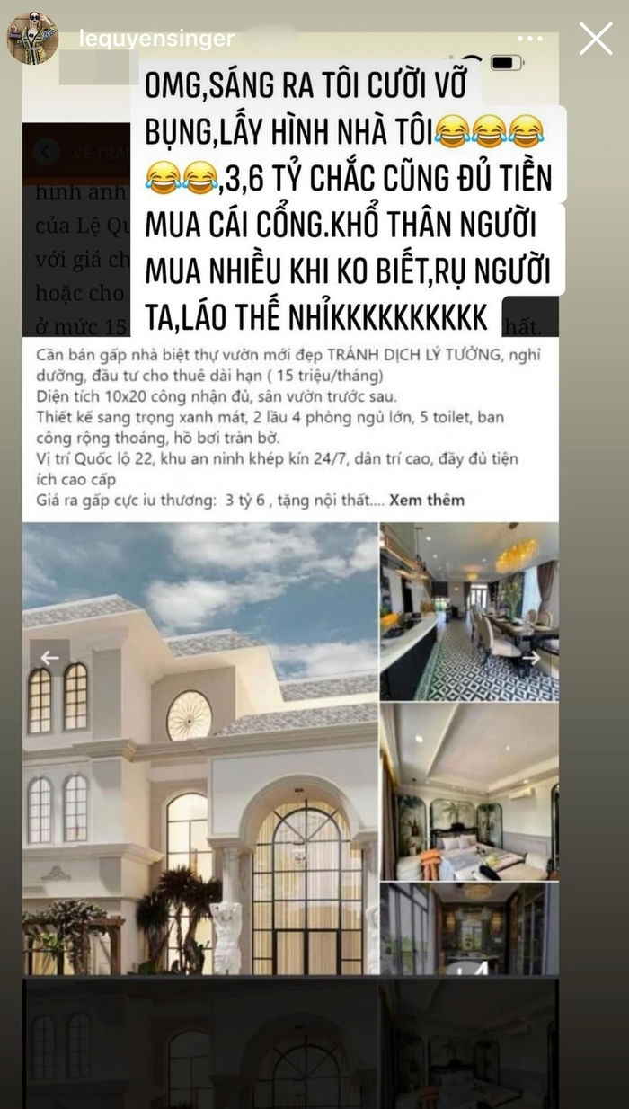 Sao Việt bức xúc vì biệt thự triệu đô ngồi không bị rao bán rẻ bèo