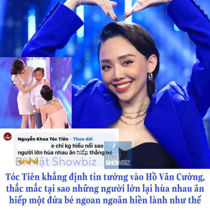 Sao Việt lên tiếng về Hồ Văn Cường: Tóc Tiên ủng hộ, Mỹ Lệ chê trách