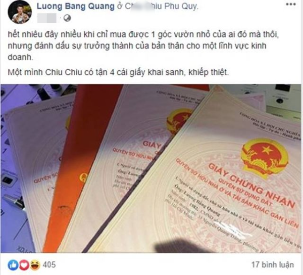 Sao Việt mắc kẹt vì dịch quay lại Sài Gòn: Lương Bằng Quang là đại gia