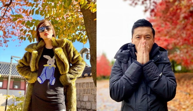 Khoảnh khắc sao Việt dạo chơi giữa rừng mùa thu đẹp như ảnh tạp chí