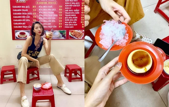 Style đi ăn vỉa hè của sao Việt: Ngọc Trinh, Diệu Nhi như đi thảm đỏ