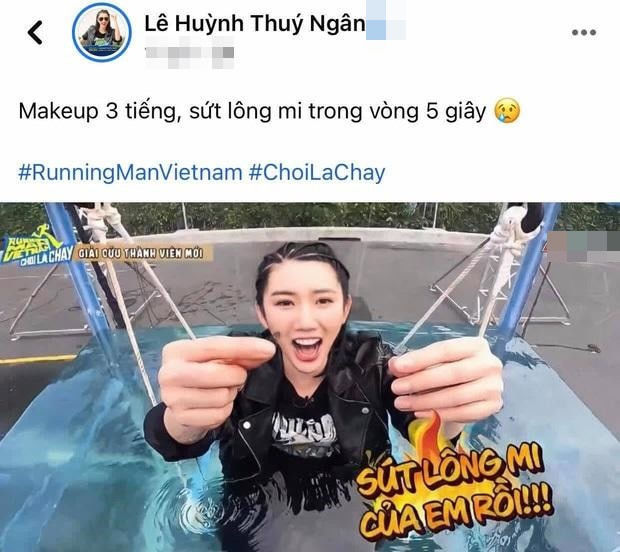 Thúy Ngân xu nhất Running Man Việt: rớt cả lông mi giả, bầm dập gối