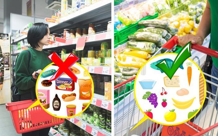 Tips đi siêu thị tiết kiệm cả đống tiền: Chọn đồ để ở trong cùng
