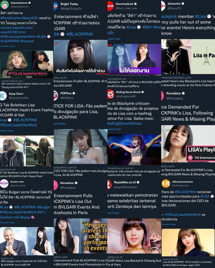Trước làn sóng tẩy chay mạnh mẽ của fan Lisa, YG đã hết làm vua lỳ đòn
