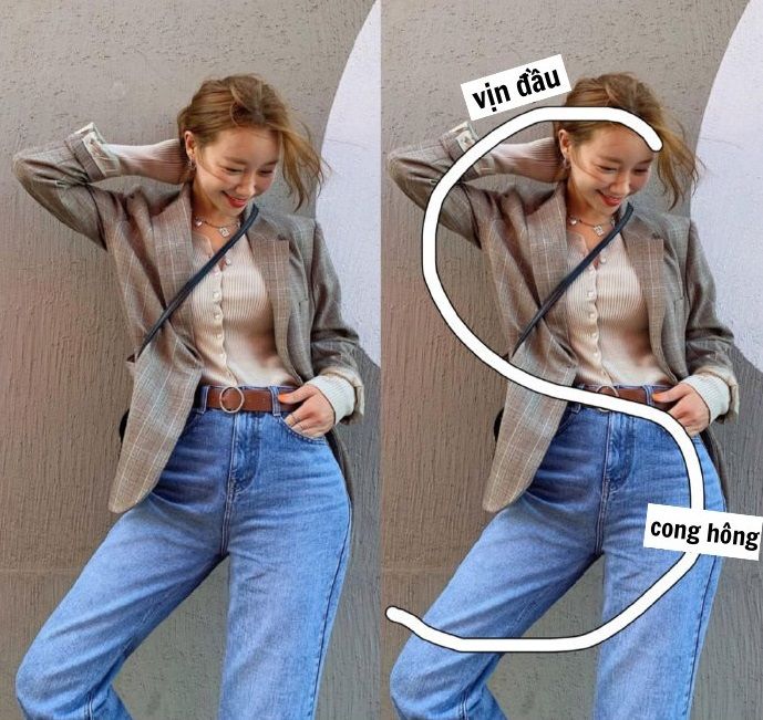 Học cách tạo dáng theo bảng chữ cái, chị em trông sang chảnh, ăn ảnh