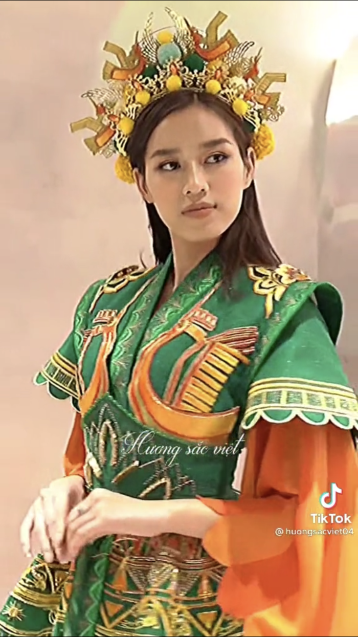 6 ngày nữa đi thi Miss World: Đỗ Thị Hà khoe cận trang phục dân tộc
