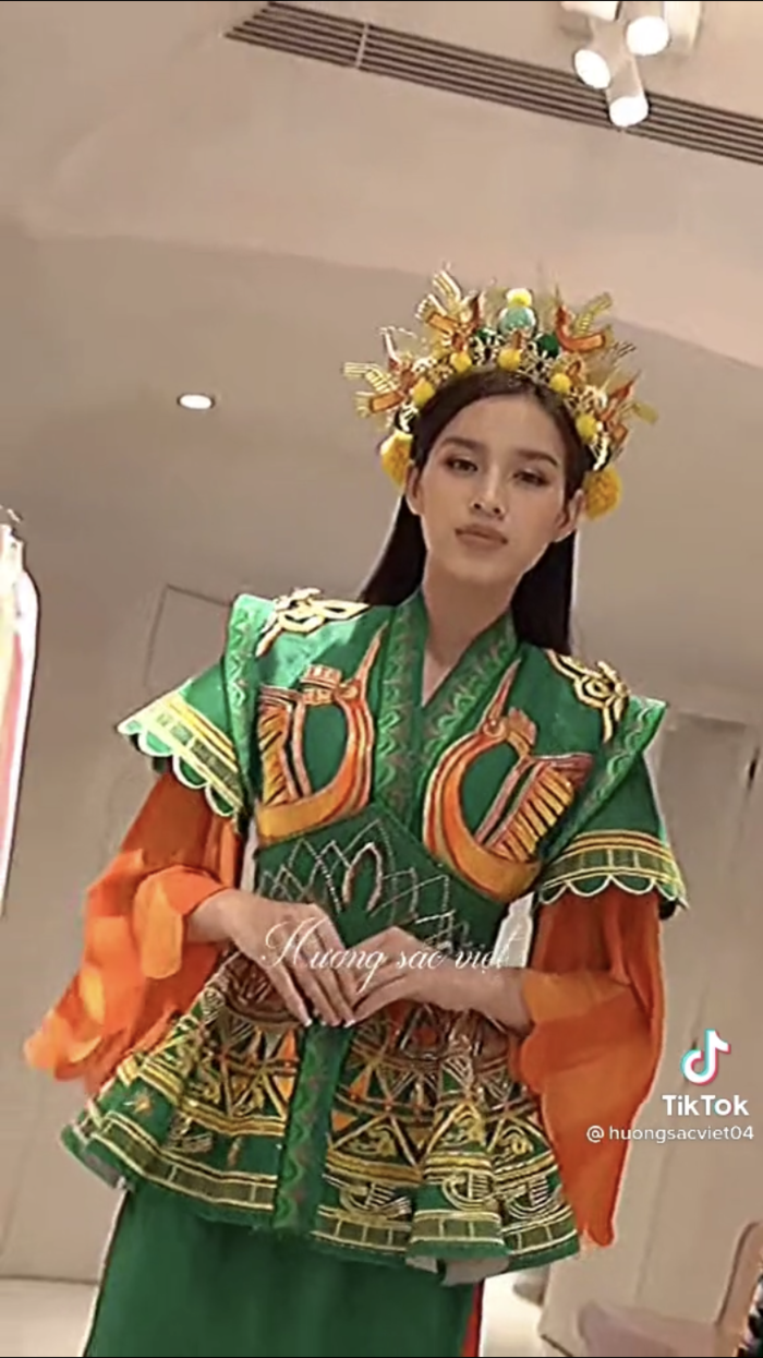6 ngày nữa đi thi Miss World: Đỗ Thị Hà khoe cận trang phục dân tộc