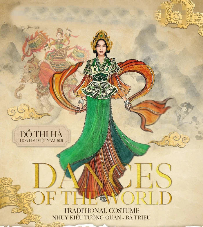 6 ngày nữa đi thi Miss World: Đỗ Thị Hà khoe cận trang phục dân tộc