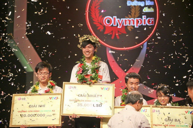 Ba nhà vô địch Olympia thuộc về Quảng Ninh