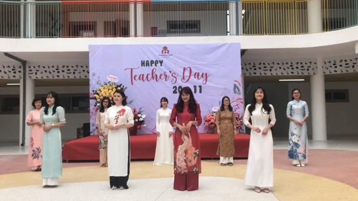 Các cô giáo mầm non nhảy điệu hot nhất TikTok mừng ngày 20/11