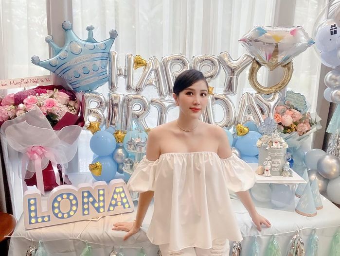 Chồng đại gia Bảo Thy chụp ảnh vợ có tâm: nhất công chúa bong bóng