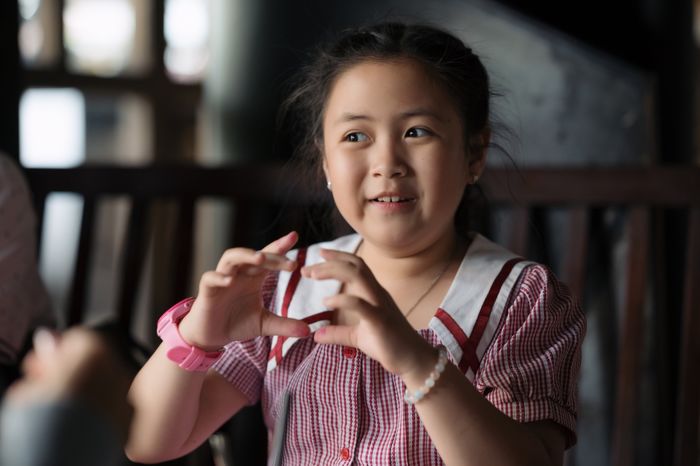 Chu Diệp Anh và dàn sao nhí Vbiz đều sở hữu :Đôi mắt sống động