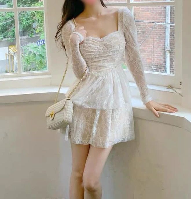 Cô gái chốt đơn váy tiểu thư, hàng về tay chẳng khác gì... rèm cửa