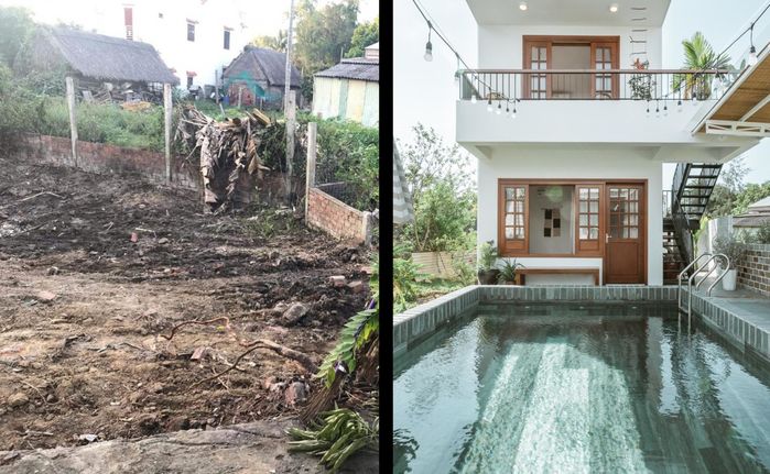 Cô gái khéo tay cải tạo nhà cũ xây 20 năm thành homestay đẹp như mơ