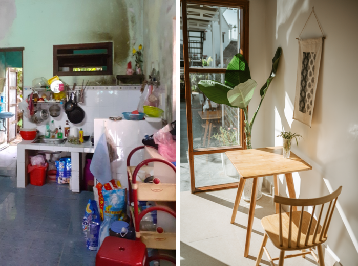 Cô gái khéo tay cải tạo nhà cũ xây 20 năm thành homestay đẹp như mơ