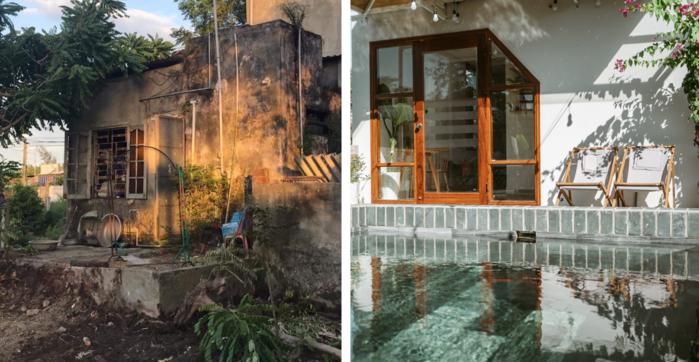 Cô gái khéo tay cải tạo nhà cũ xây 20 năm thành homestay đẹp như mơ