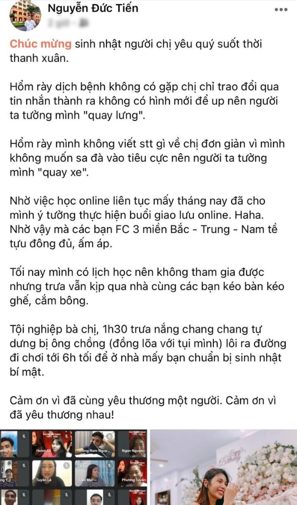 Thủy Tiên đón sinh nhật tuổi 36 đầy bất ngờ từ chồng và fans