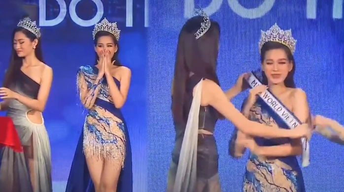 Đỗ Thị Hà mang đàn T'rưng vào phần thi tài năng tại Miss World 2021