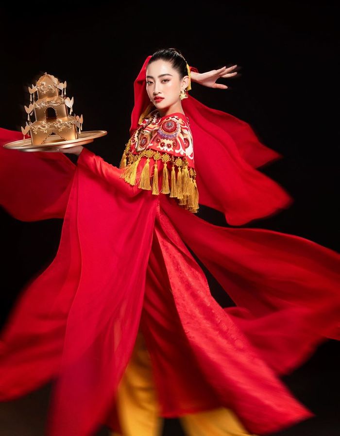 Các đại diện Việt Nam ở Miss World diện trang phục dân tộc ra sao