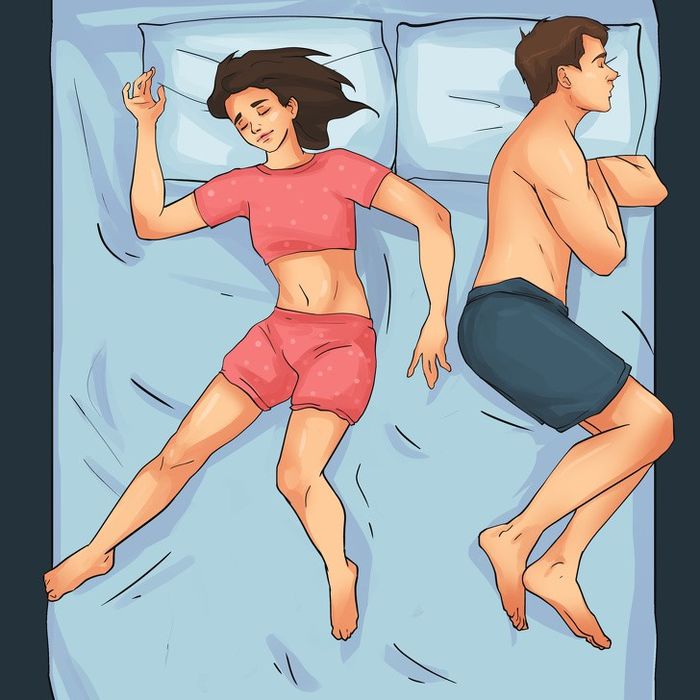 Đọc vị cặp đôi có hạnh phúc hay không thông qua dáng nằm ngủ chung