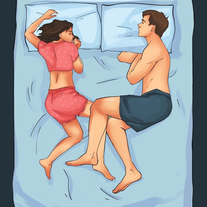 Đọc vị cặp đôi có hạnh phúc hay không thông qua dáng nằm ngủ chung