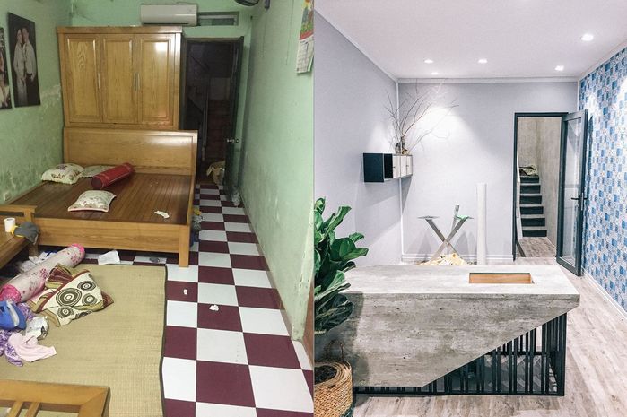 Vợ chồng cải tạo căn nhà 15 năm tuổi xập xệ thành nơi ở cực tiện nghi