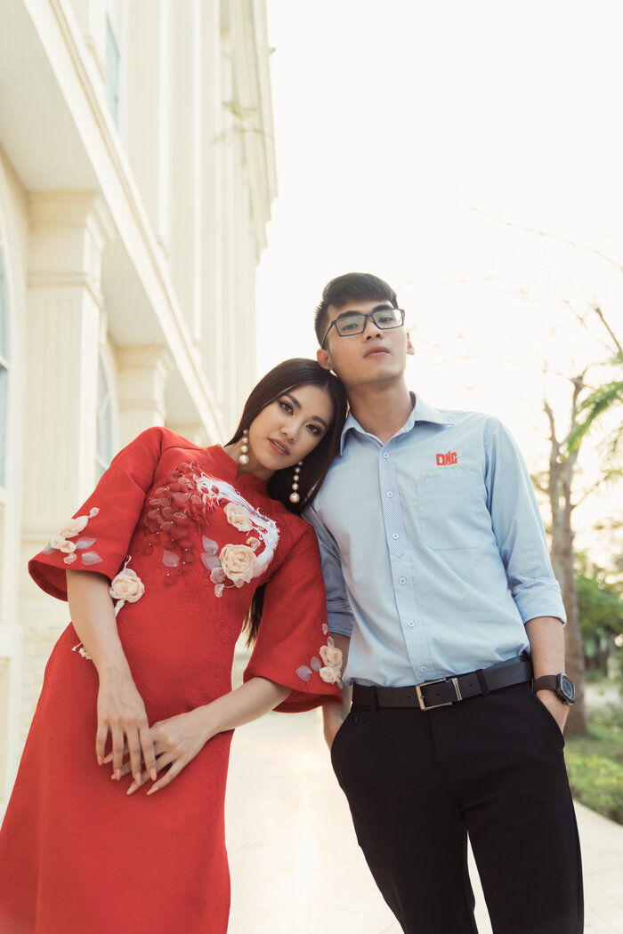Em trai kín tiếng của Á hậu Kim Duyên: 21 tuổi cao 1m80