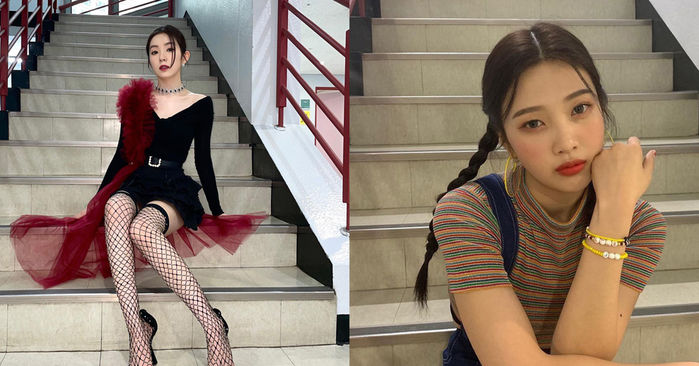 Góc sống ảo xịn sò của idol: Cầu thang huyền thoại của đài SBS và KBS