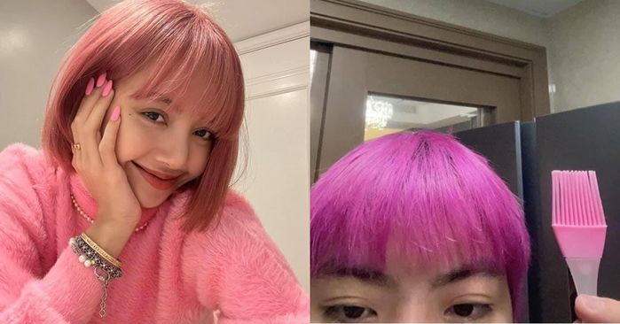 Gia đình 3 thế hệ nhuộm tóc chất chơi y chang nhau