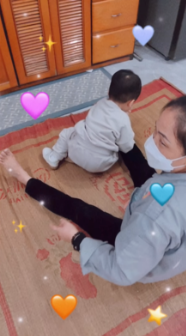Hành trình về Bắc Ninh thăm bà ngoại của Bo Thúi sau 5 tháng giãn cách