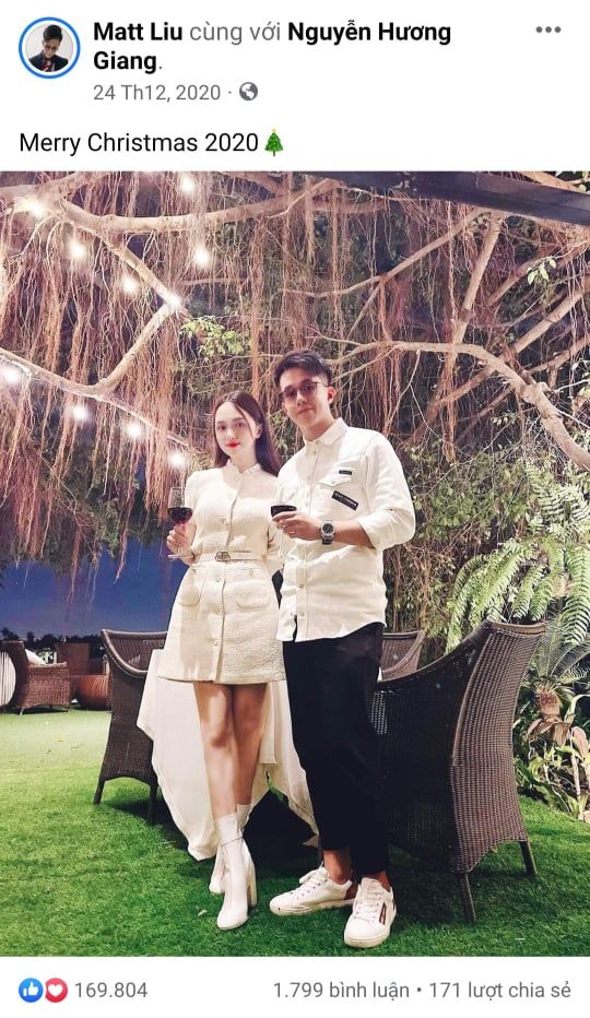 Hành trình yêu đương của Hương Giang - Matt Liu