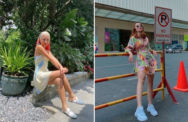 Học lỏm công thức diện đồ của mỹ nhân Việt để đi giày bệt vẫn cao