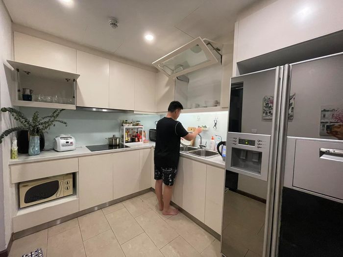 Không gian bếp hiện đại của dàn BTV đình đám VTV