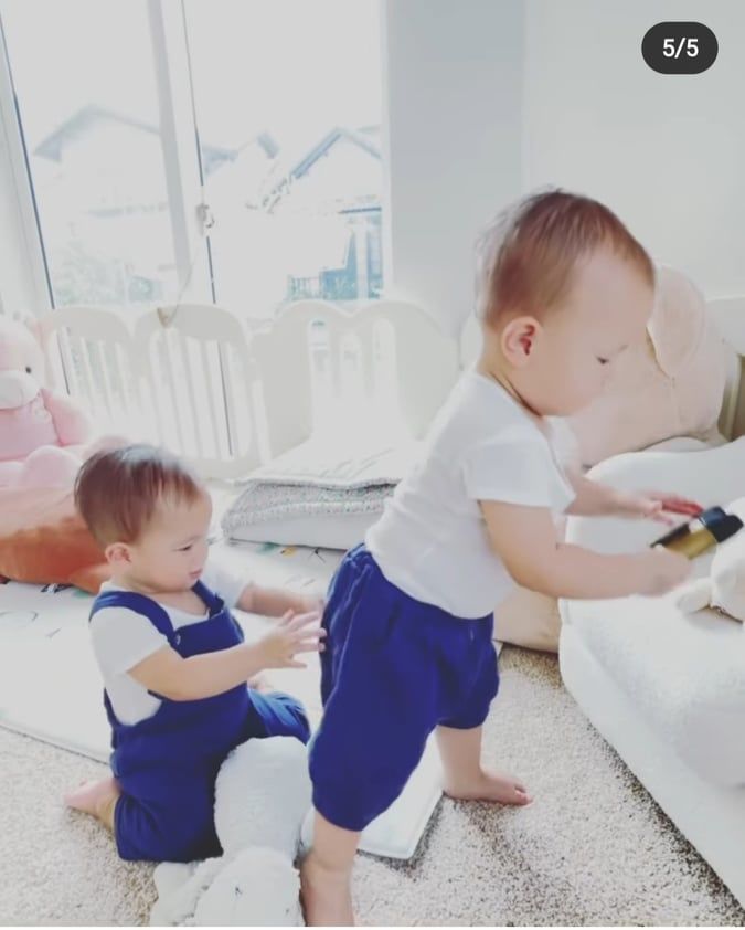 Leon không giành đồ của Lisa là chịu không nỗi: đã lấy đồ còn hét lớn