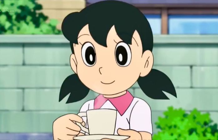 Kiểu tóc mới của Shizuka trong Doraemon: Nobita ngắm không biết chán