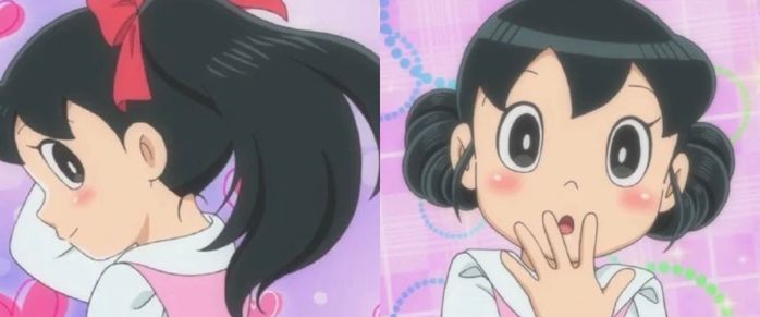 Kiểu tóc mới của Shizuka trong Doraemon: Nobita ngắm không biết chán
