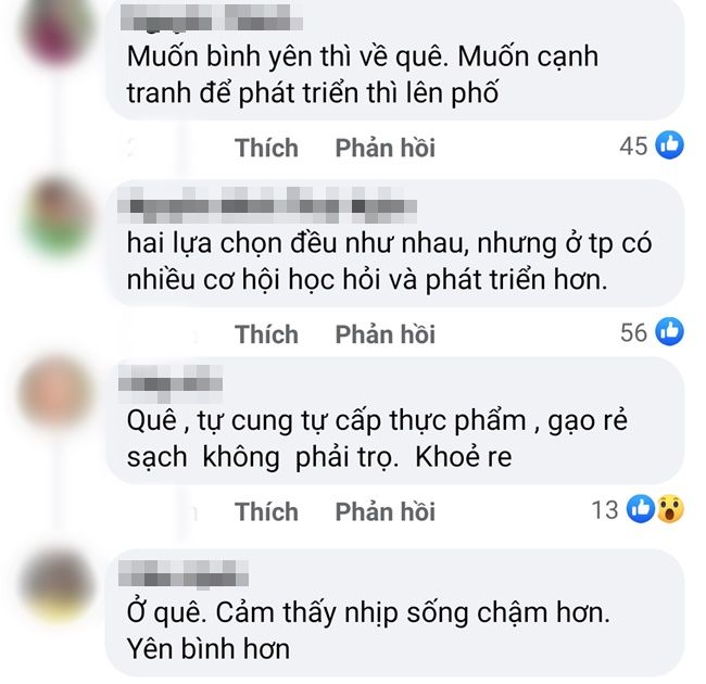 Làm thành phố lương 15 triệu với ở quê lương 6 triệu: Nên trụ hay về?