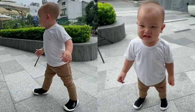 Leon thích tự đi thôi: Ai đụng vô là thái độ ngay, cậu ú khó tính lắm