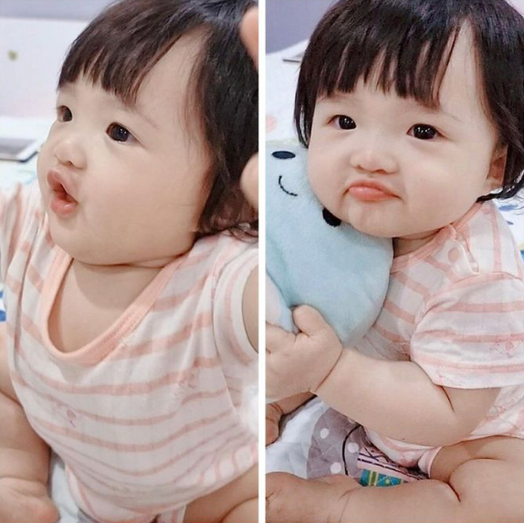 Ái nữ nhà Đông Nhi là thánh hài: mới 1 tuổi mà đã đánh răng